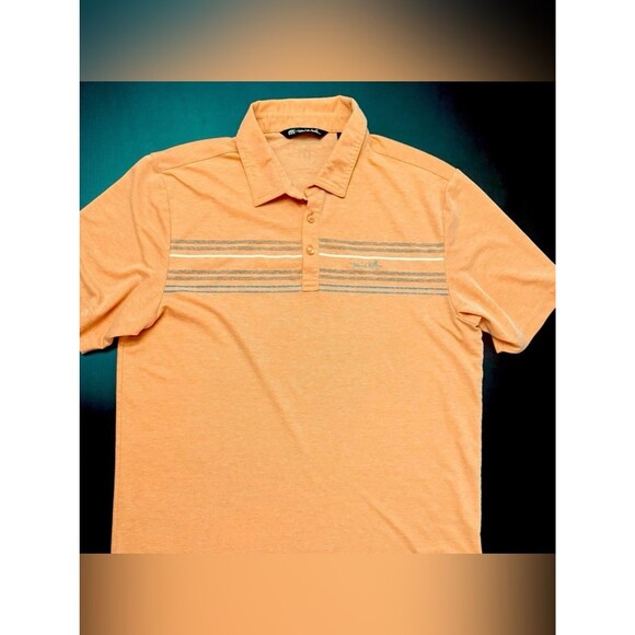 Travis Mathew Other - TravisMathew Striped Performance Polo Large Golf Business Casual Resort Shirt
